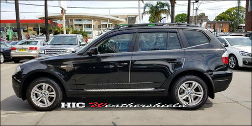 BMW X3 E83 (2004-2010): Premium Window Visors