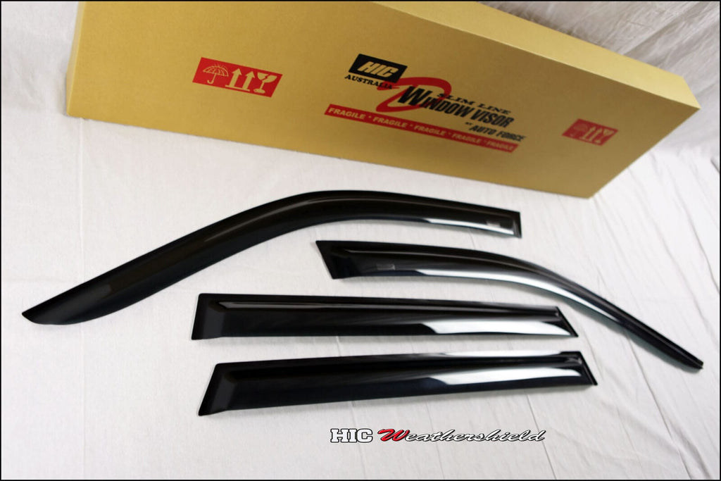 Installed View - BMW X5 E70 (2007-2014): Premium Window Visors