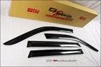 Installed View - BMW X5 E70 (2007-2014): Premium Window Visors
