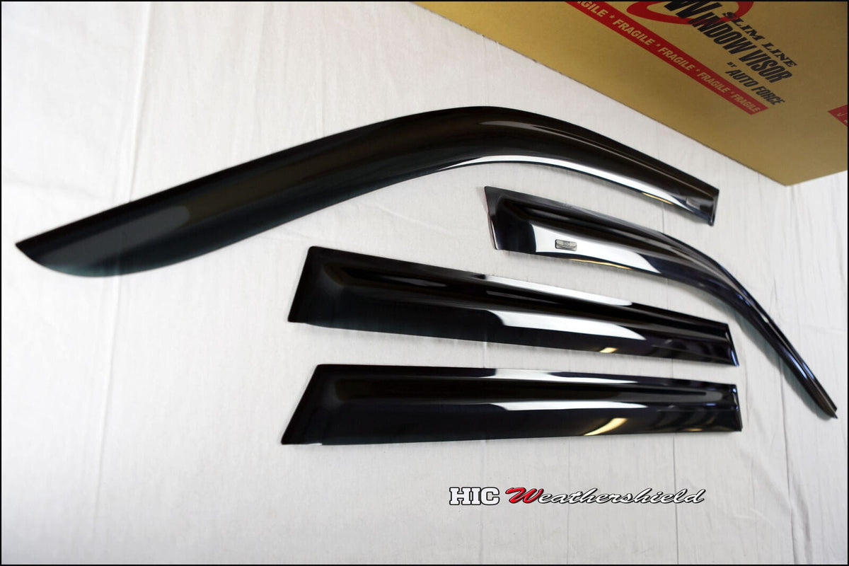 Installed View - BMW X5 E70 (2007-2014): Premium Window Visors