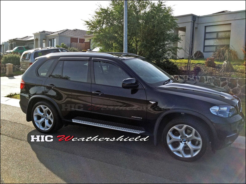 Installed View - BMW X5 E70 (2007-2014): Premium Window Visors