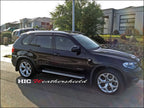 Installed View - BMW X5 E70 (2007-2014): Premium Window Visors