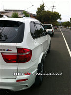 Installed View - BMW X5 E70 (2007-2014): Premium Window Visors