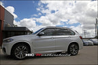 Installed View - BMW X5 F15 (2014-2019): Premium Window Visors