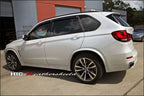 Installed View - BMW X5 F15 (2014-2019): Premium Window Visors