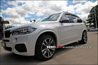 Installed View - BMW X5 F15 (2014-2019): Premium Window Visors