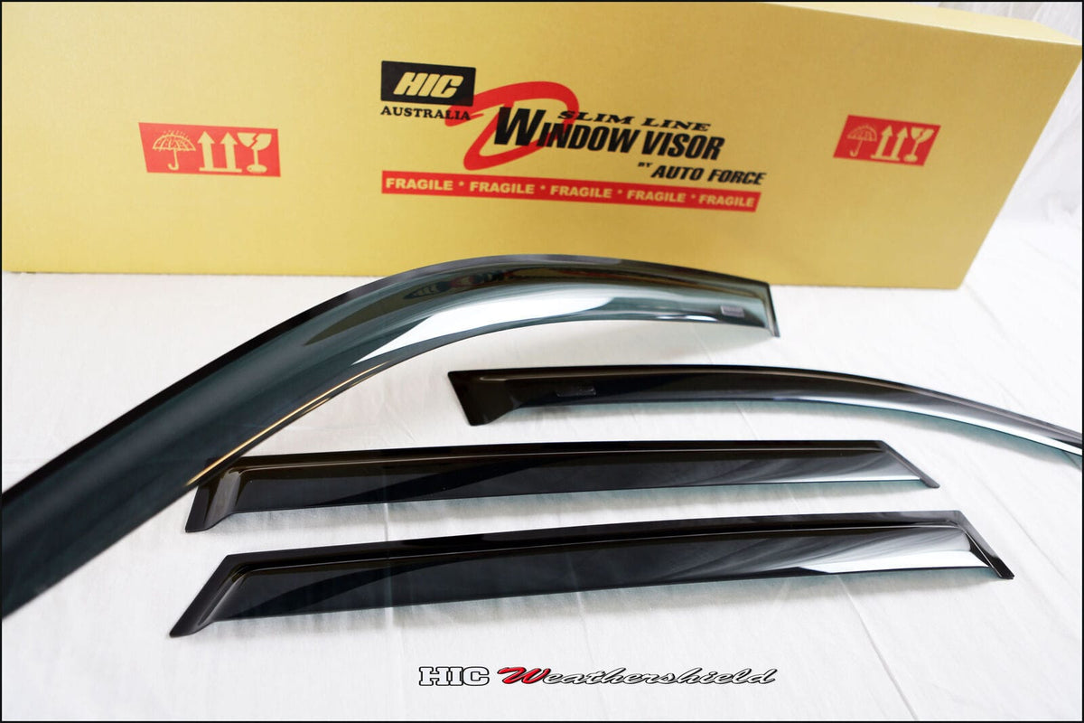 Installed View - Chery J11 Hatch (2011-2015): Premium Window Visors