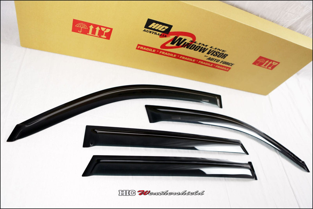 Installed View - Chery J11 Hatch (2011-2015): Premium Window Visors