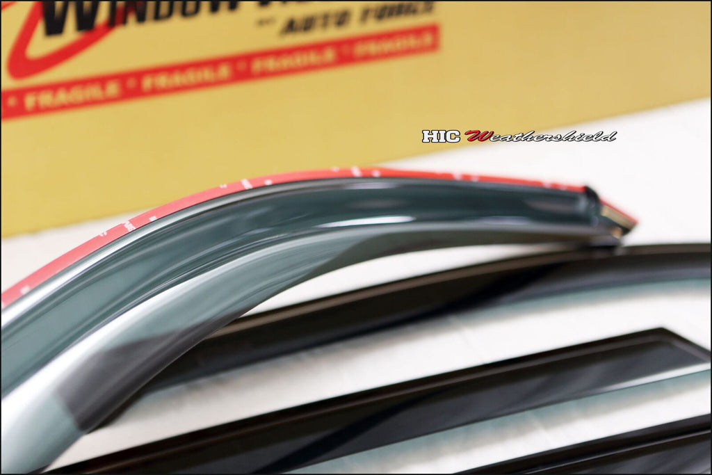 Installed View - Chery J11 Hatch (2011-2015): Premium Window Visors