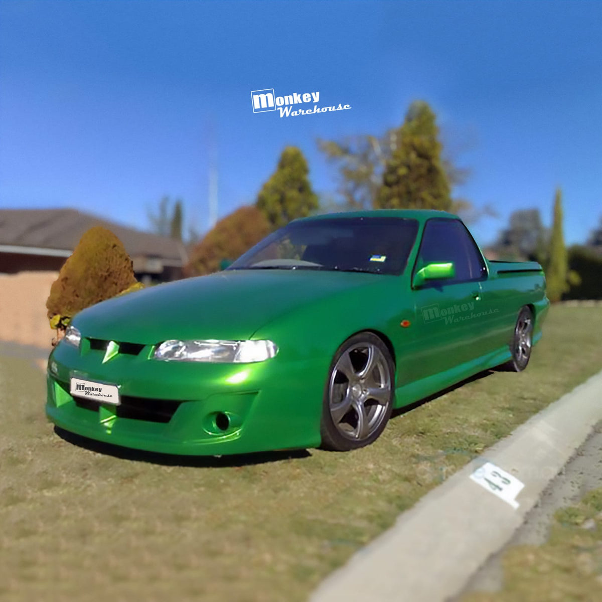 Installed View - Holden Commodore VR-VS Ute: VZ Style Full Body Kit