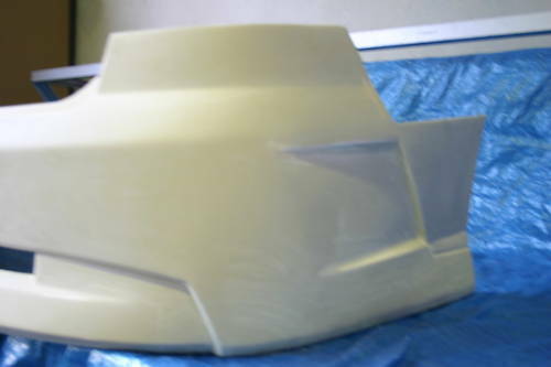 Installed View - Holden Commodore VY-VZ Sedan: VY Style Rear Bumper