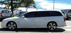 Installed View - Holden Commodore VT VX Wagon: VY Style Conversion Side Skirts