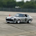 Installed View - Datsun 240Z/260Z: 4-Piece Wheel Flare Set 4cm front 8cm rear