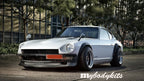 Installed View - Datsun 240Z / 260Z: 4-Piece Wheel Flare Set