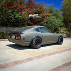 Installed View - Datsun 240Z / 260Z: 4-Piece Wheel Flare Set