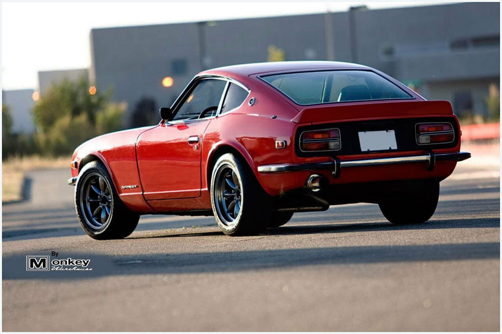 Installed View - Datsun 240Z & 260Z: Rear Boot Lid Ducktail Spoiler