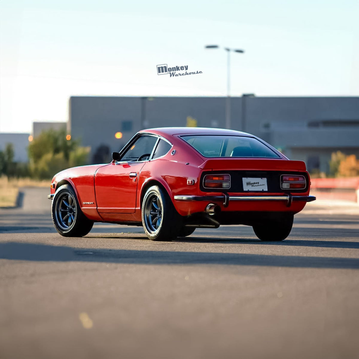 Installed View - Datsun 240Z & 260Z: Rear Boot Lid Ducktail Spoiler