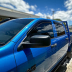 Installed View - Dodge Ram DS DJ Crew Cab (2009-2024): Premium Window Visors