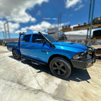 Installed View - Dodge Ram DS DJ Crew Cab (2009-2024): Premium Window Visors