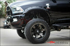 Installed View - Dodge Ram DS Series (2009-2024): 3" Front Jungle Flares
