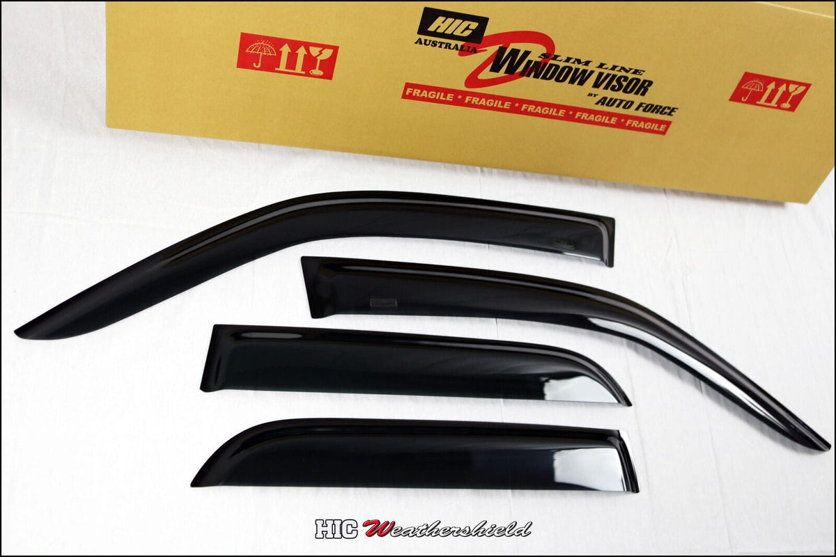 Installed View - Ford Escape (2001-2012): Premium Window Visors