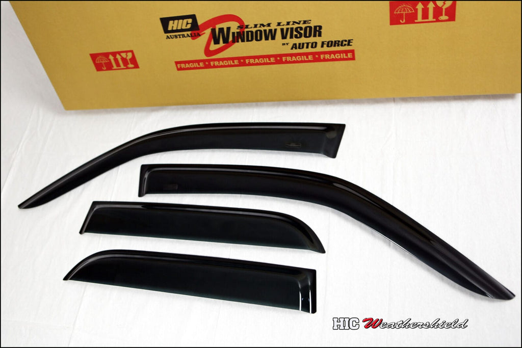 Installed View - Ford Escape (2001-2012): Premium Window Visors