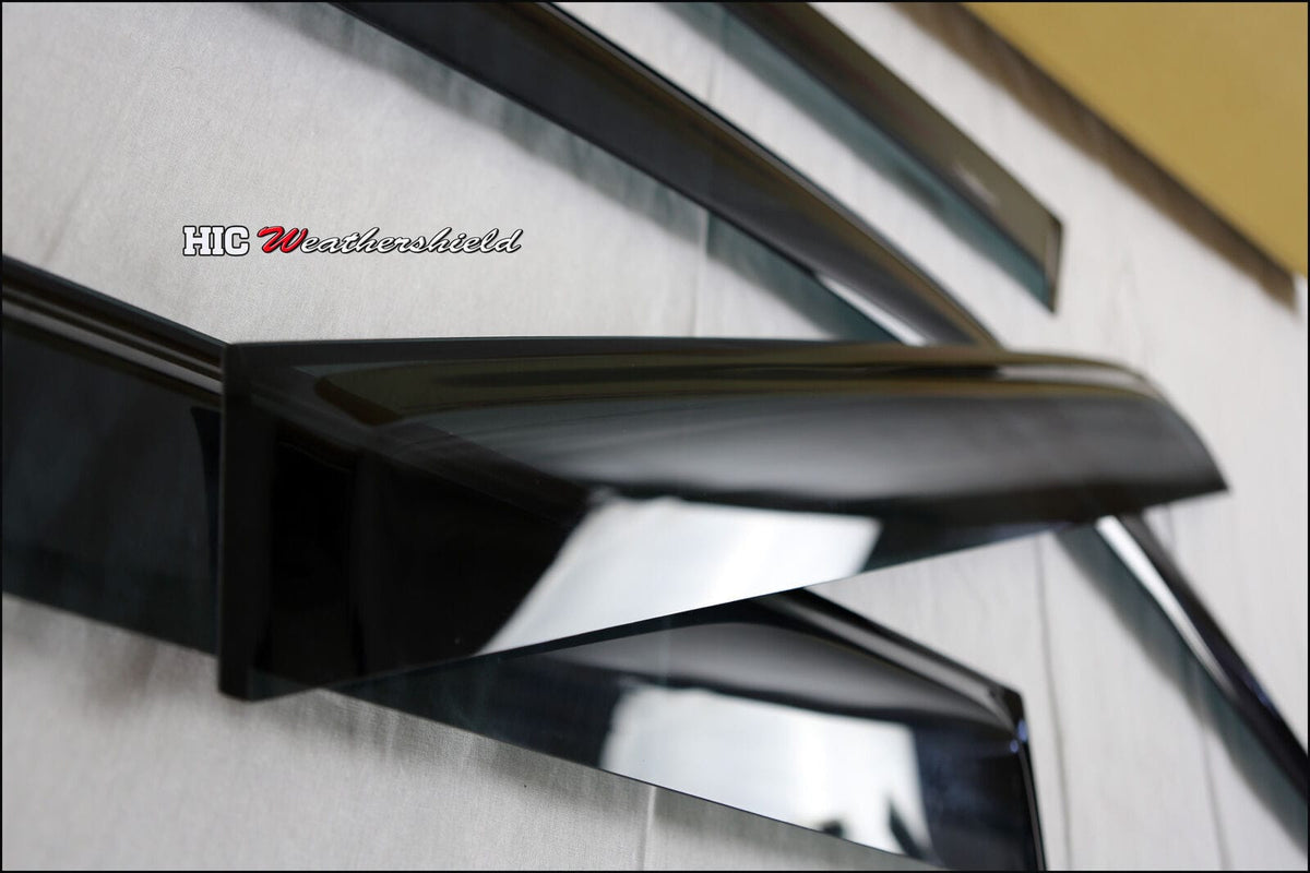 Installed View - Ford Escape (2001-2012): Premium Window Visors