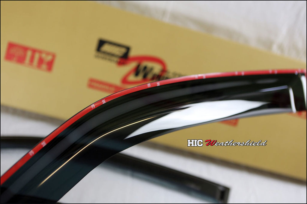Installed View - Ford Escape (2001-2012): Premium Window Visors