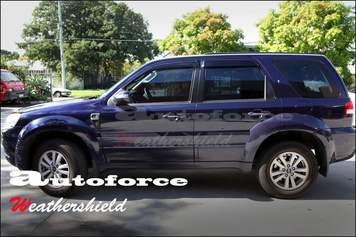 Installed View - Ford Escape (2001-2012): Premium Window Visors
