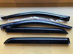 Installed View - Ford Everest (2015-2022): Premium Window Visors