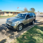 Installed View - Ford Explorer (2002-2006): Premium Window Visors