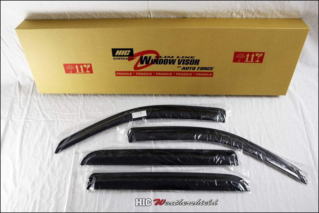 Installed View - Ford Explorer (2002-2006): Premium Window Visors