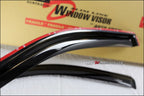 Installed View - Ford Explorer (2002-2006): Premium Window Visors