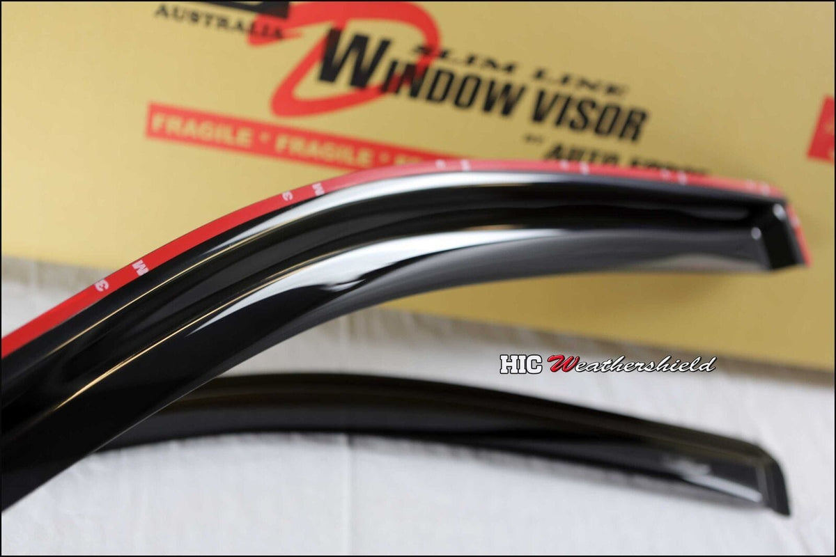 Installed View - Ford Explorer (2002-2006): Premium Window Visors