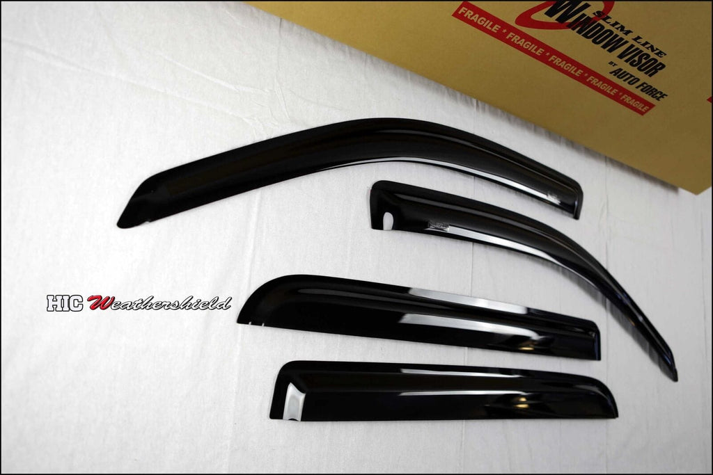 Installed View - Ford Explorer (2002-2006): Premium Window Visors
