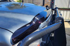 Installed View - Ford F250 F350 F450 F550 Super Duty (1999-2007): Bonnet Protector Guard
