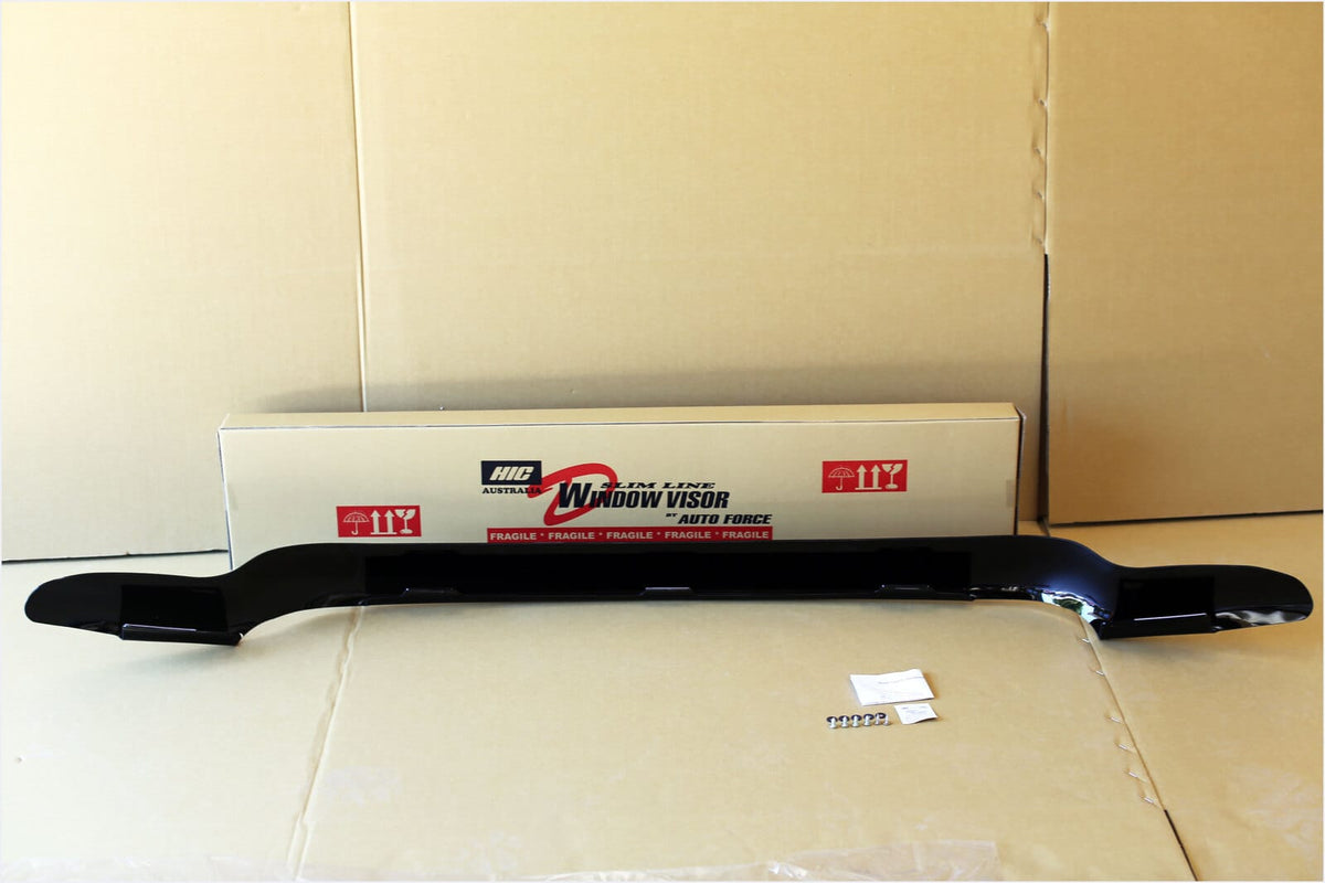 Installed View - Ford F250 F350 F450 F550 Super Duty (1999-2007): Bonnet Protector Guard