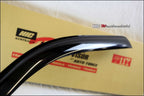Installed View - Ford F250 F550 Extra Cab (1999-2016): Premium Window Visors