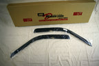 Installed View - Ford F250 F550 Front (1999-2016): Premium Window Visors