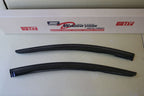 Installed View - Ford Fairlane BA BF Sedan Front (2003-2007): Premium Window Visors