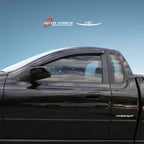 Installed View - Ford Fairlane BA BF Sedan Front (2003-2007): Premium Window Visors