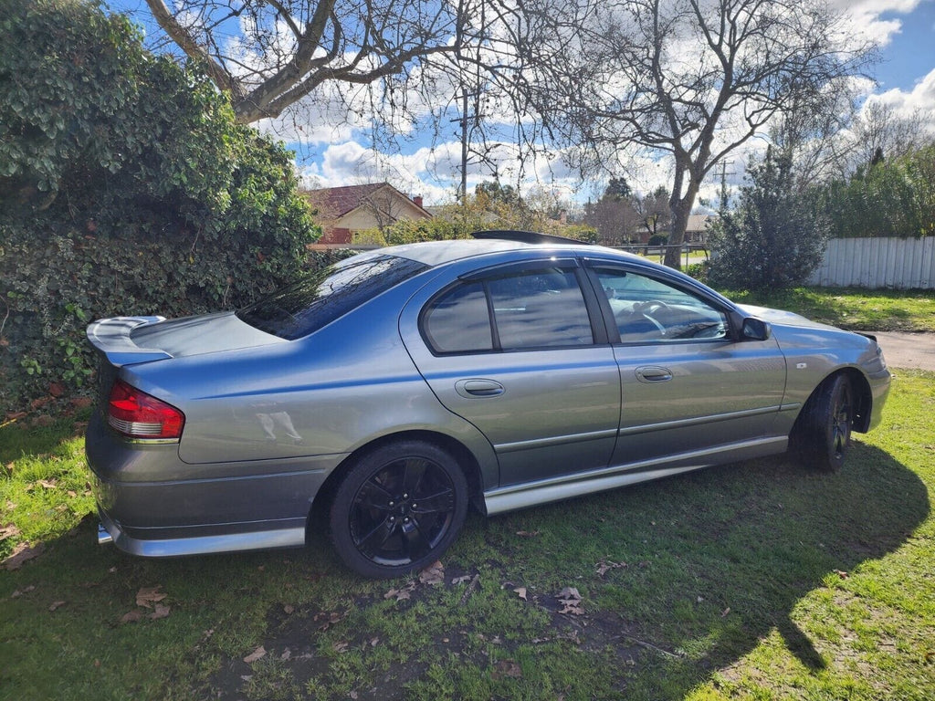 Installed View - Ford Fairmont BA BF Ghia Sedan (2002-2008): Premium Window Visors