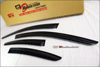 Installed View - Ford Fairmont BA BF Ghia Sedan (2002-2008): Premium Window Visors