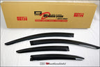 Installed View - Ford Fairmont BA BF Ghia Sedan (2002-2008): Premium Window Visors