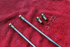 Installed View - Ford Falcon AU Fairmont & Fairlane: Chrome Bonnet Gas Struts