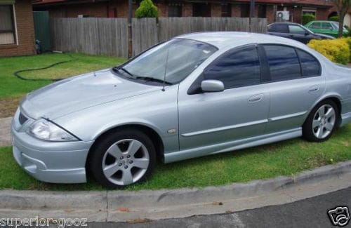 Installed View - Ford Falcon AU Sedan: Tickford TS50 Style Body Kit