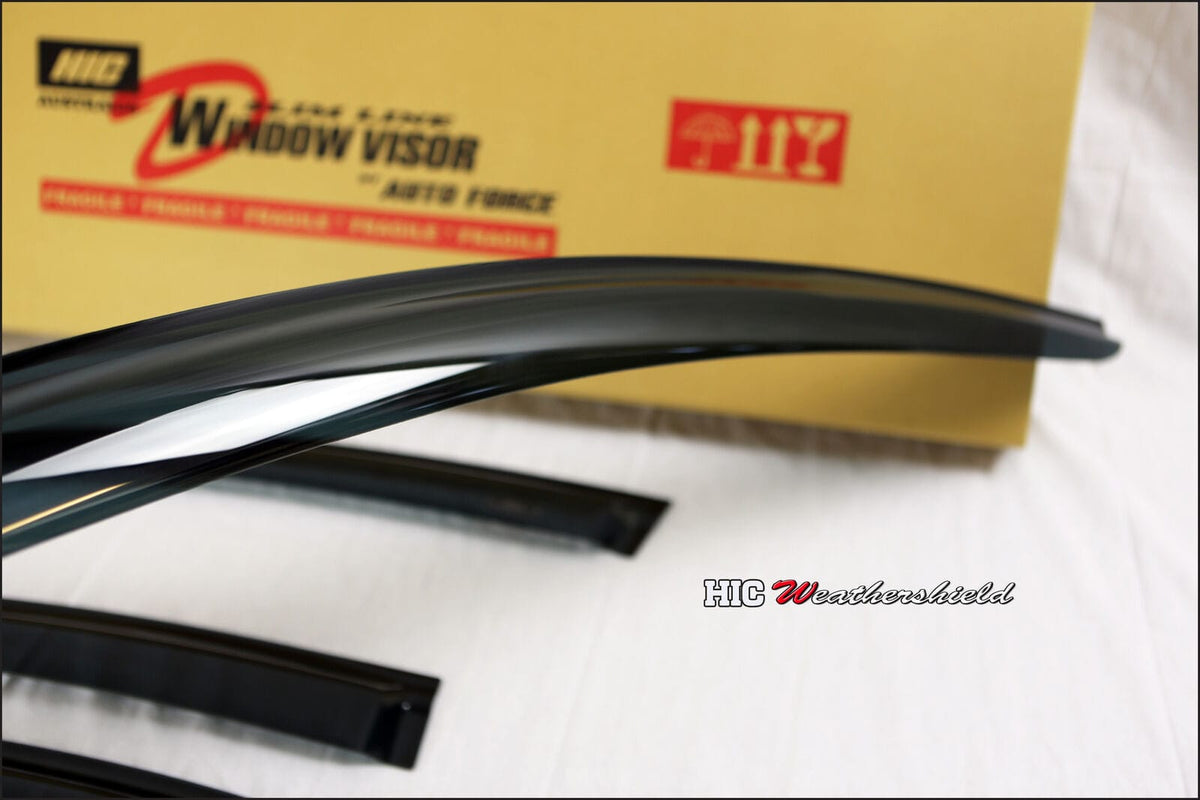 Installed View - Ford Falcon AU Sedan Wagon (1998-2002): Premium Window Visors