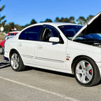 Installed View - Ford Falcon AU Series 1 2 3 Sedan: Tickford TS50 Style Side Skirts