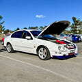 Installed View - Ford Falcon AU Series 1 2 3 Sedan: Tickford TS50 Style Side Skirts