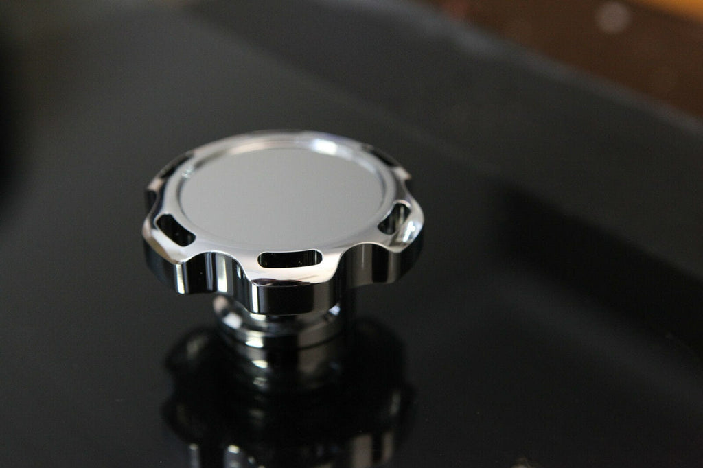 Installed View - Ford Falcon AU Series: Billet Engine Oil Cap (6-Cylinder Models)